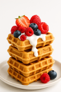 Homemade Dog Waffles