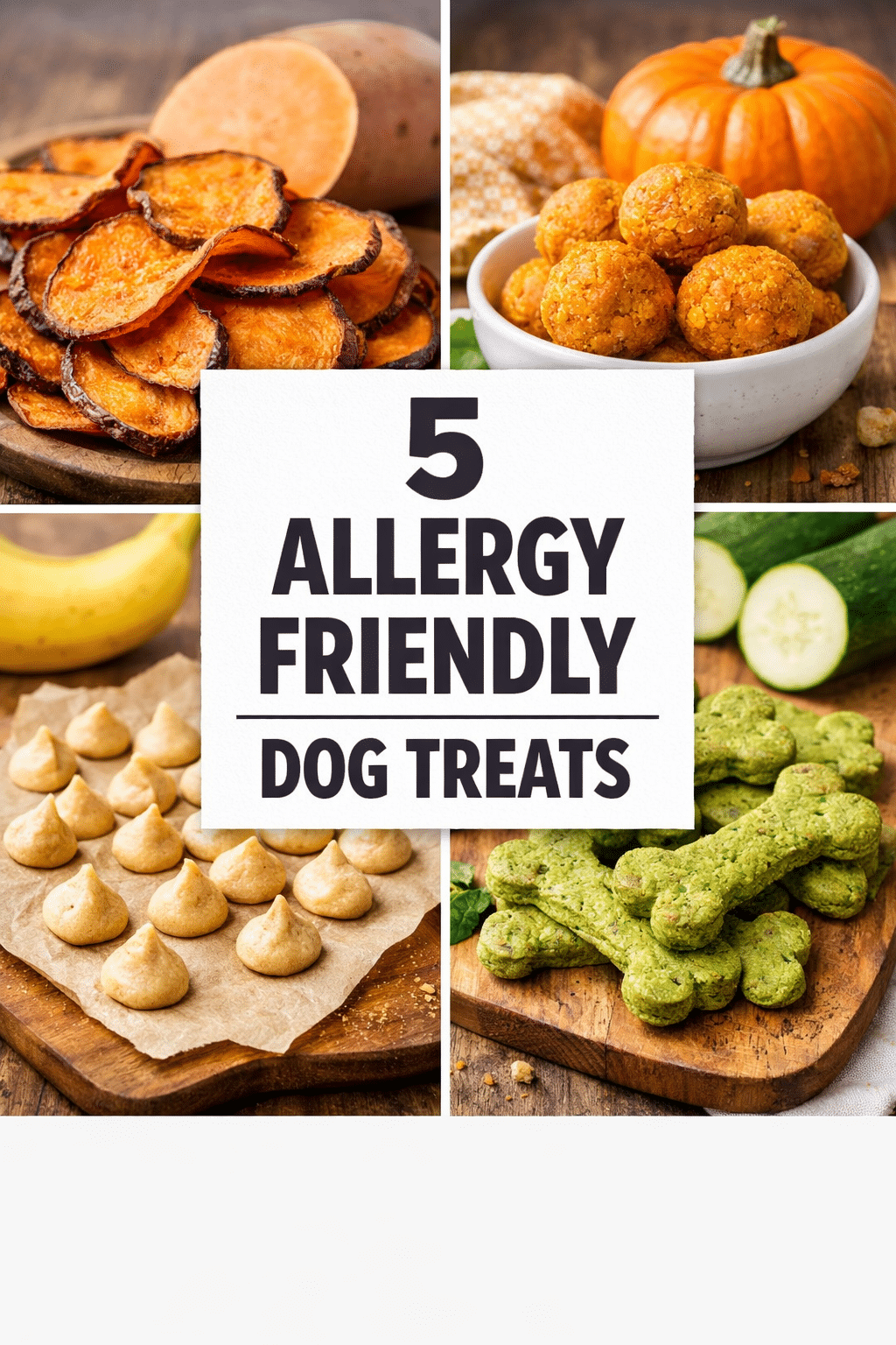 5 Allergy Friendly Dog Treats » Pet Smush