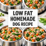 Low-Fat Homemade Dog Food Recipe