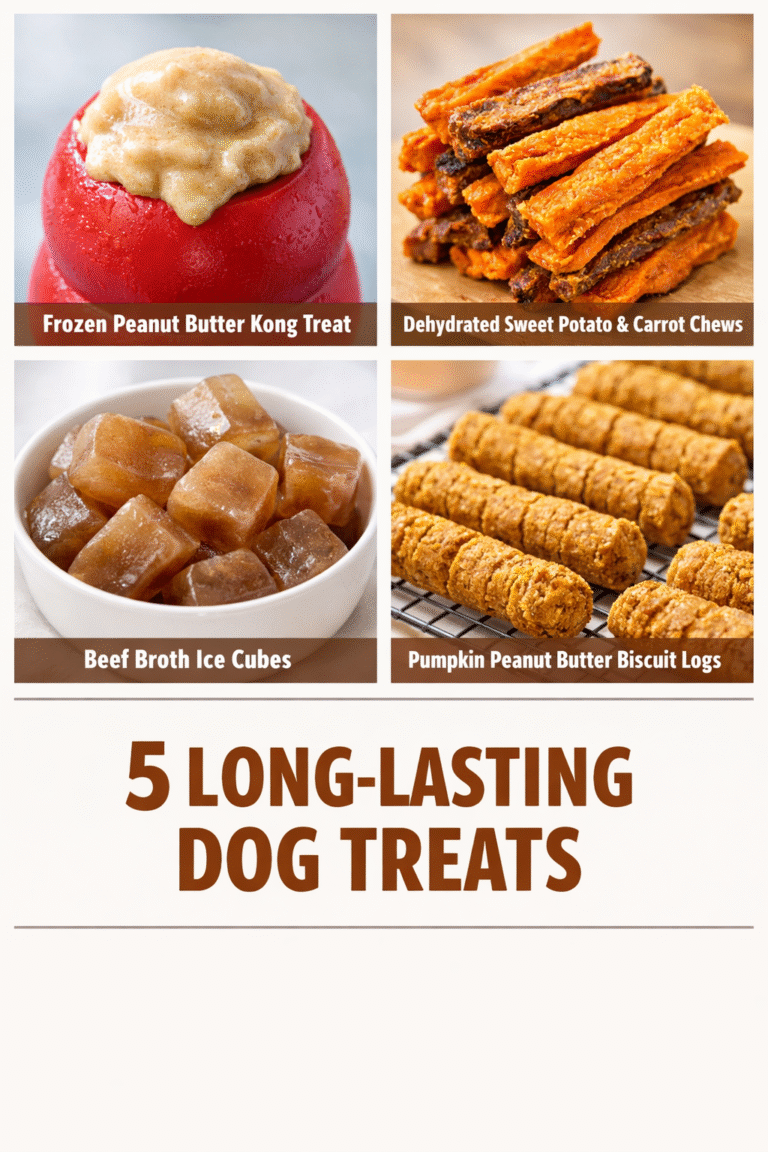 Long-Lasting Homemade Dog Treats