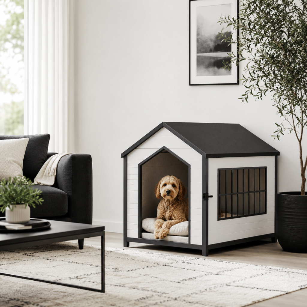 Modern Minimalist Dog Crate