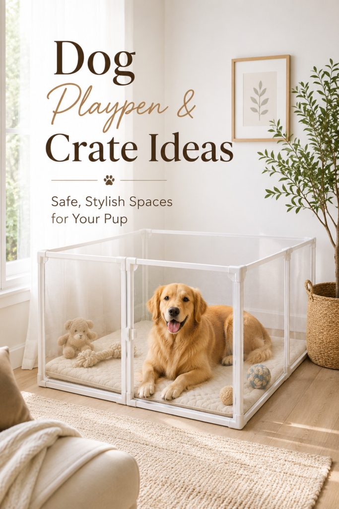 Transparent Playpen : Open Crate Idea