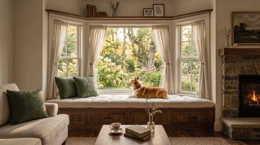 Bay Window Lounge Perch