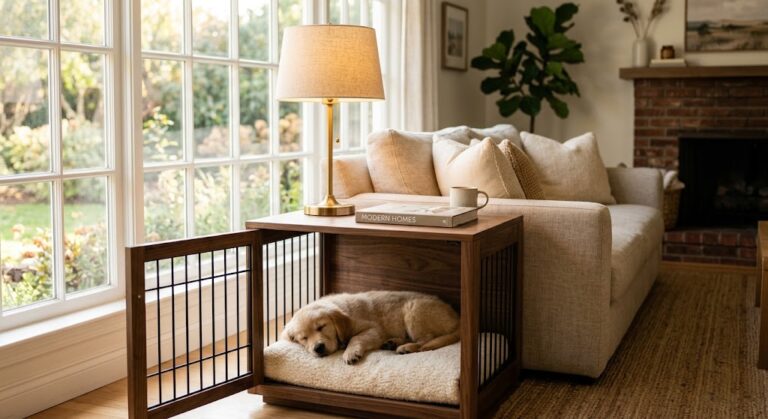 Dog Crate Furniture Ideas
