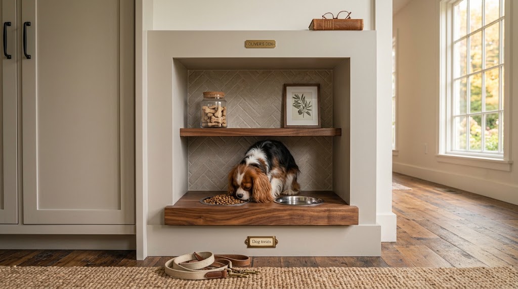 The Hallway Feeding Station Nook